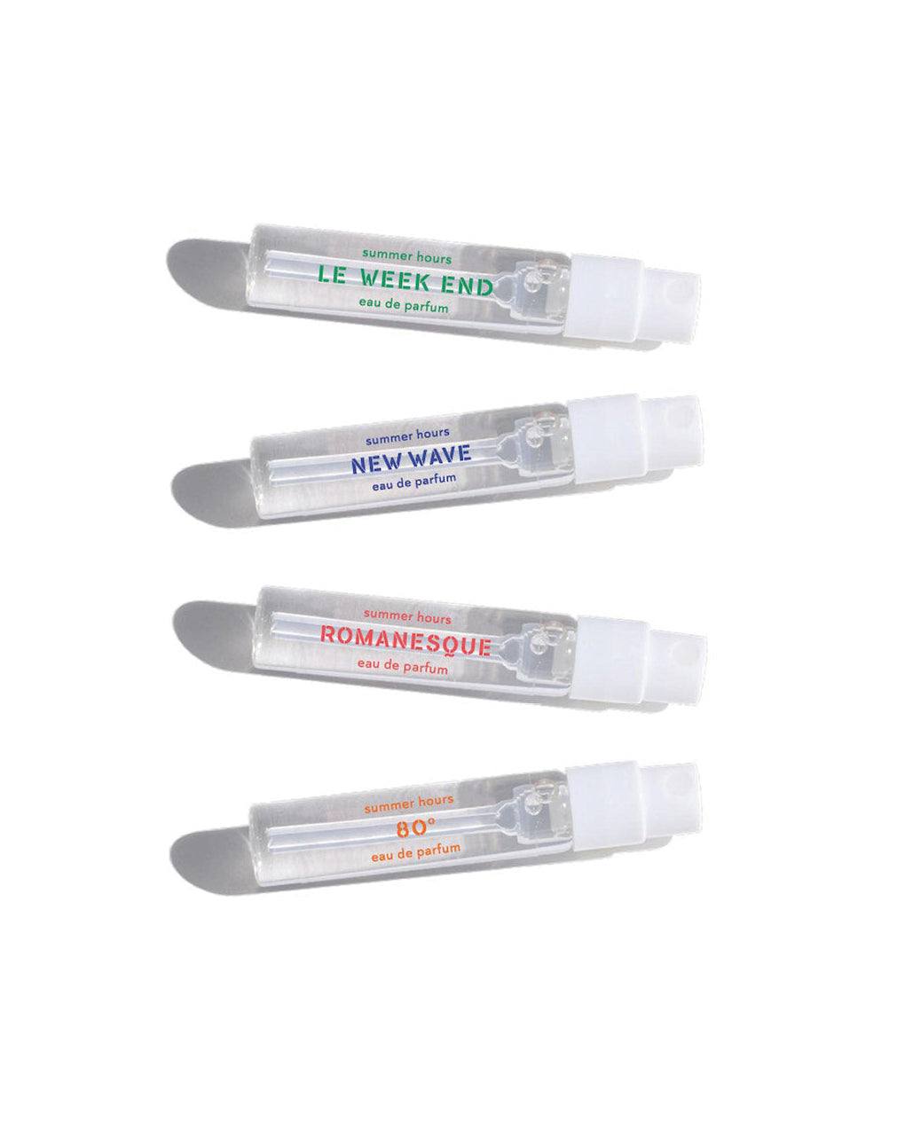 Summer Hours Discovery Set of four perfume samples