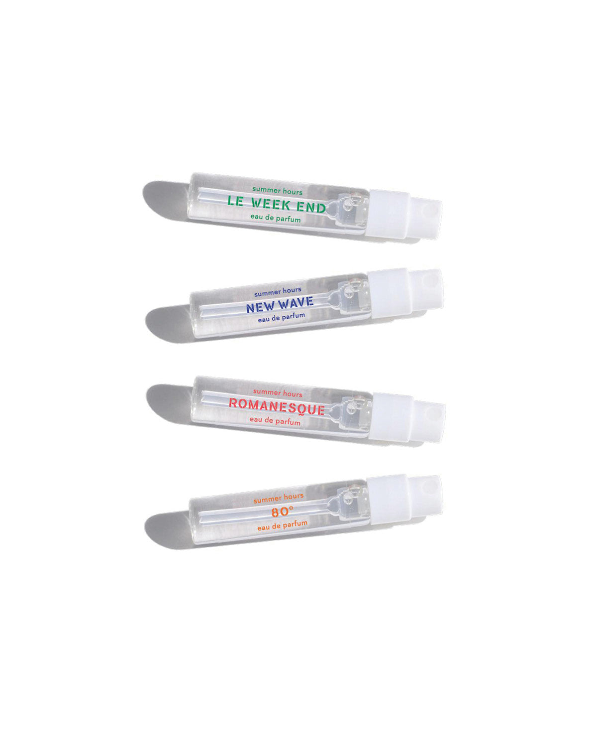 Summer Hours Discovery Set of four perfume samples