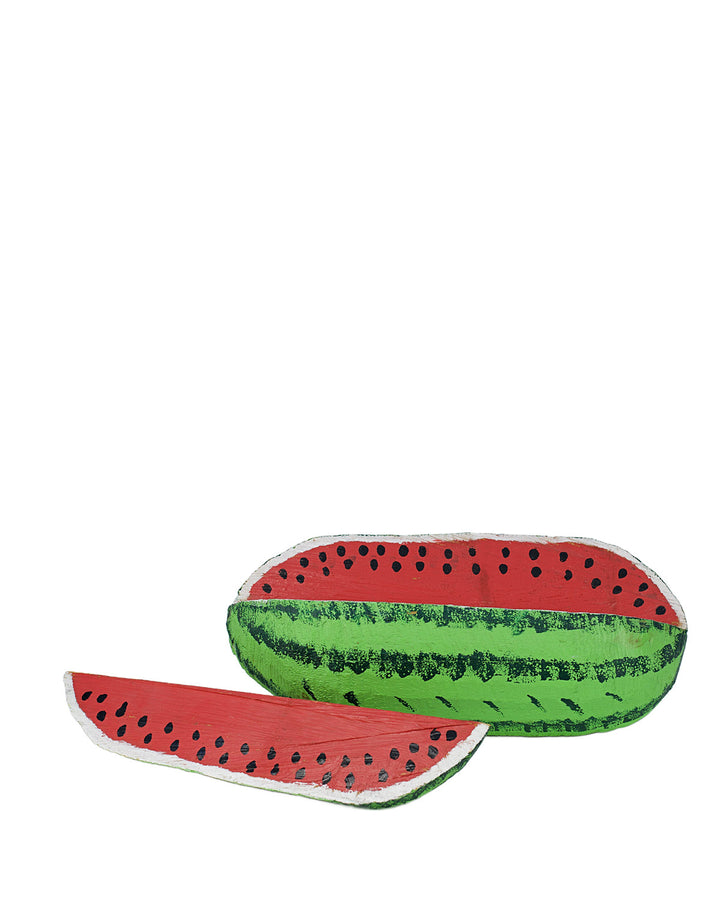 Summer Hours folk art painted watermelon
